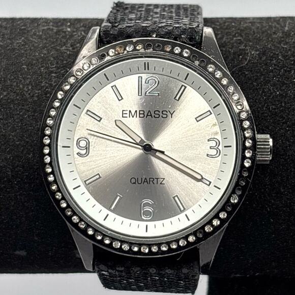 Black Embassy Men's Watch - Picture 1 of 5